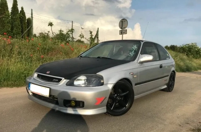 Honda Civic cena 11900 przebieg: 166000, rok produkcji 2000 z Racibórz małe 781